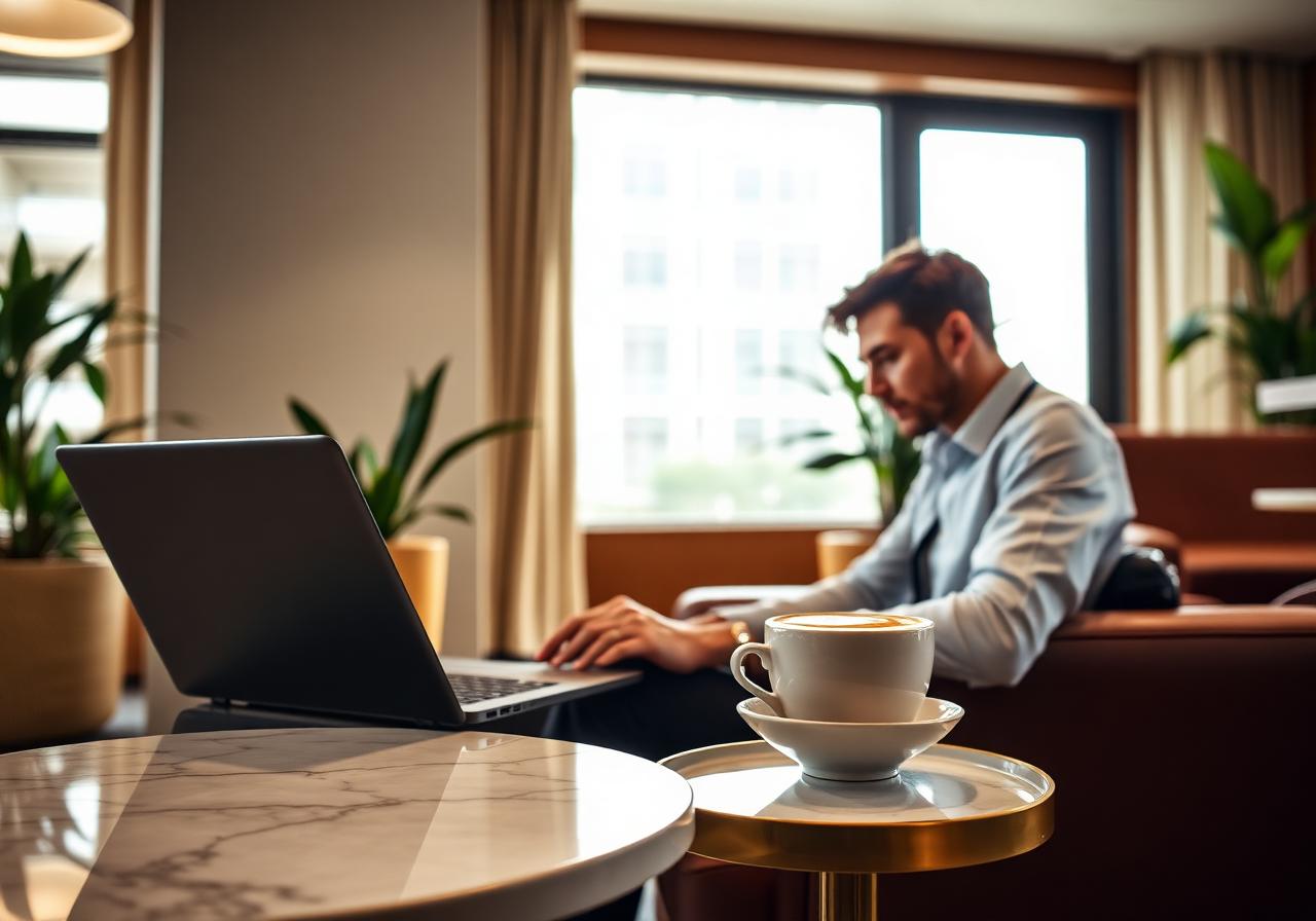 A workspace away